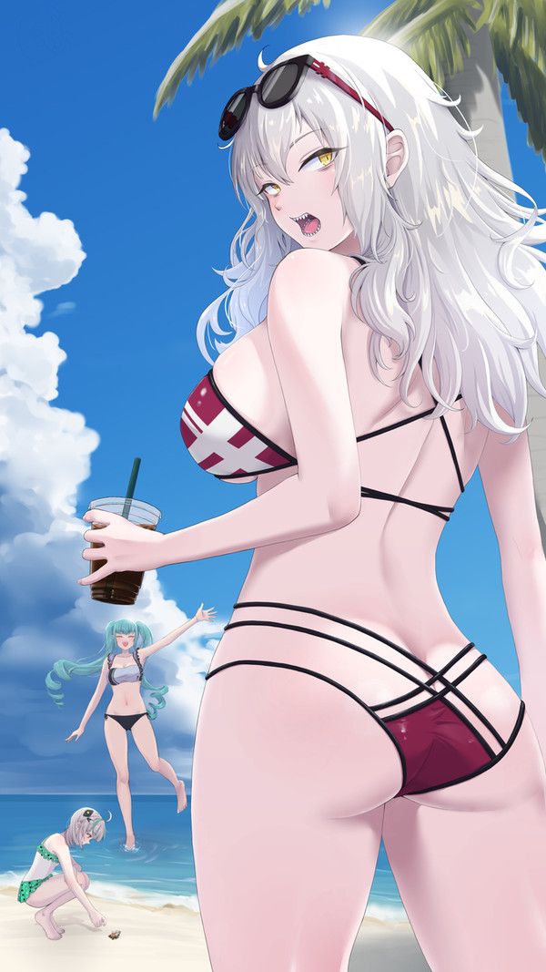 水着トライアングル