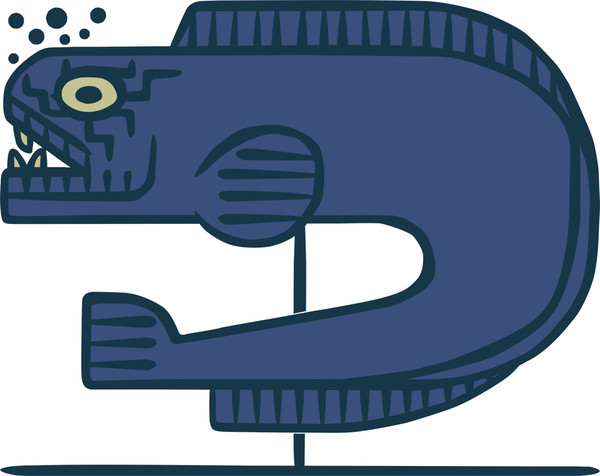 オオカミウオ(Bering Wolffish)