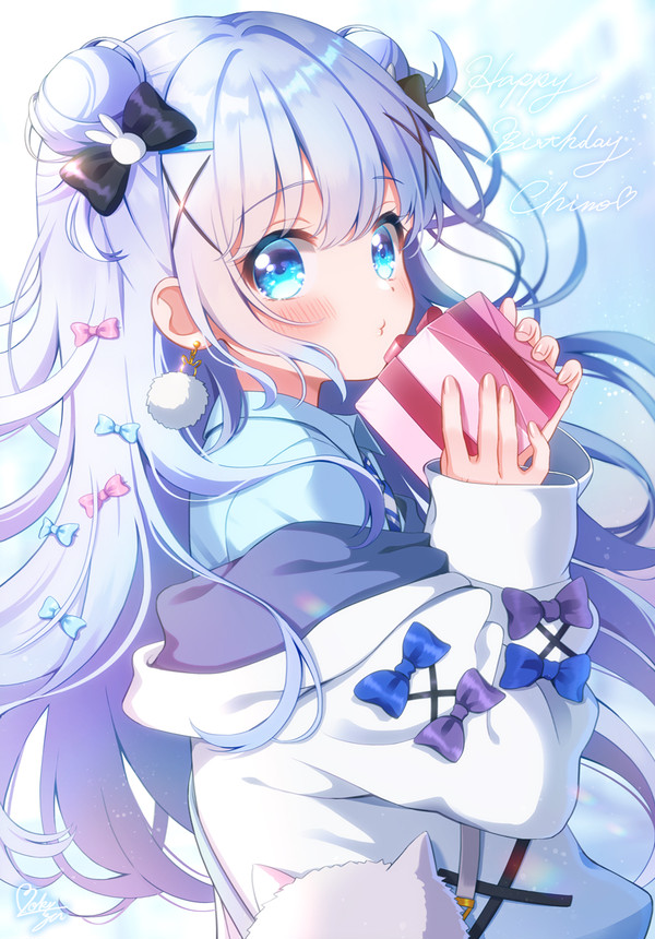 チノちゃん誕生日おめでとう🎀💙✨