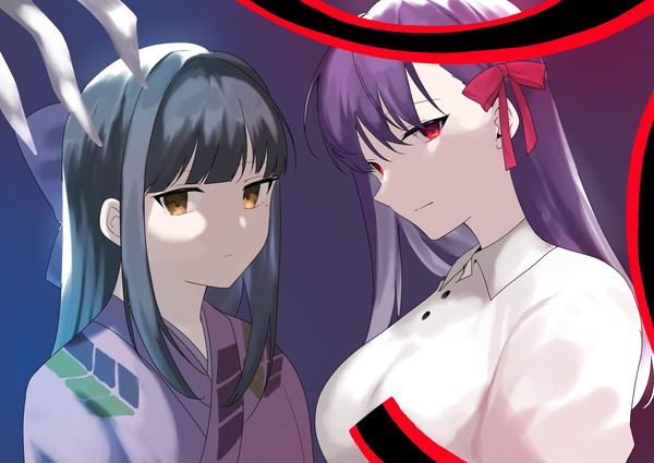 似た者二人