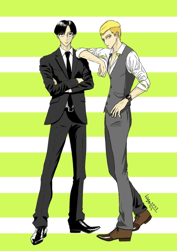 スーツ男子