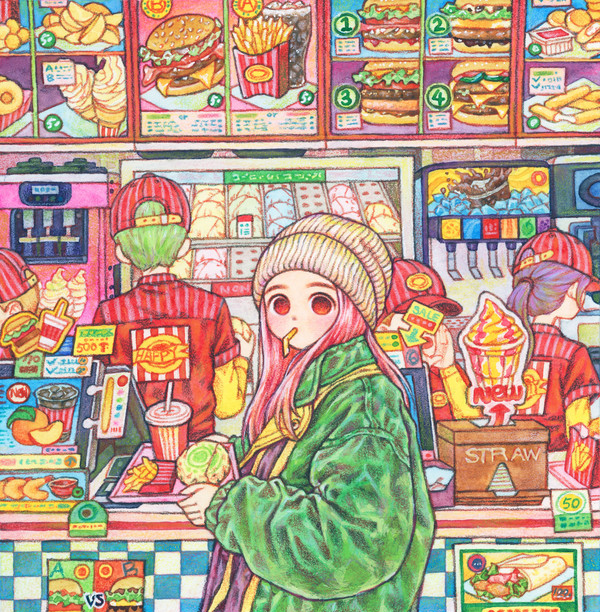ハンバーガーショップ