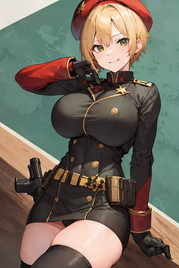 AIに描いてもらったジェネラルおねえさん②