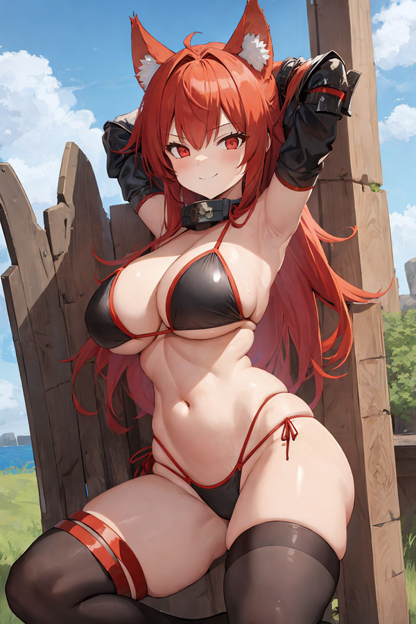 AIに描いてもらった狂戦士おねえさん