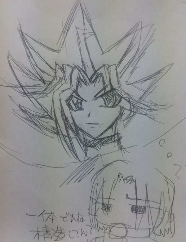 初描き闇遊戯さん