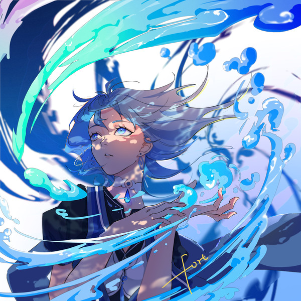 擅长水元素的魔法师
