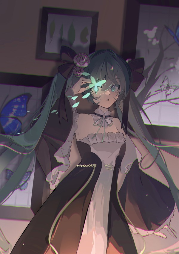 Miku in museum