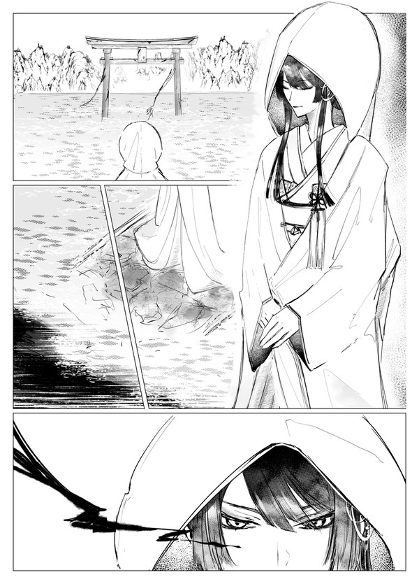 白無垢を着て任務するお話
