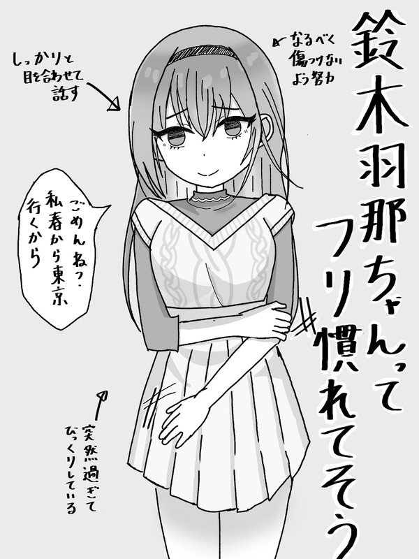 鈴木羽那ちゃんってフリ慣れてそう