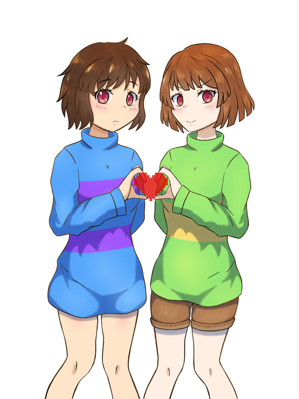 フリスクとキャラ