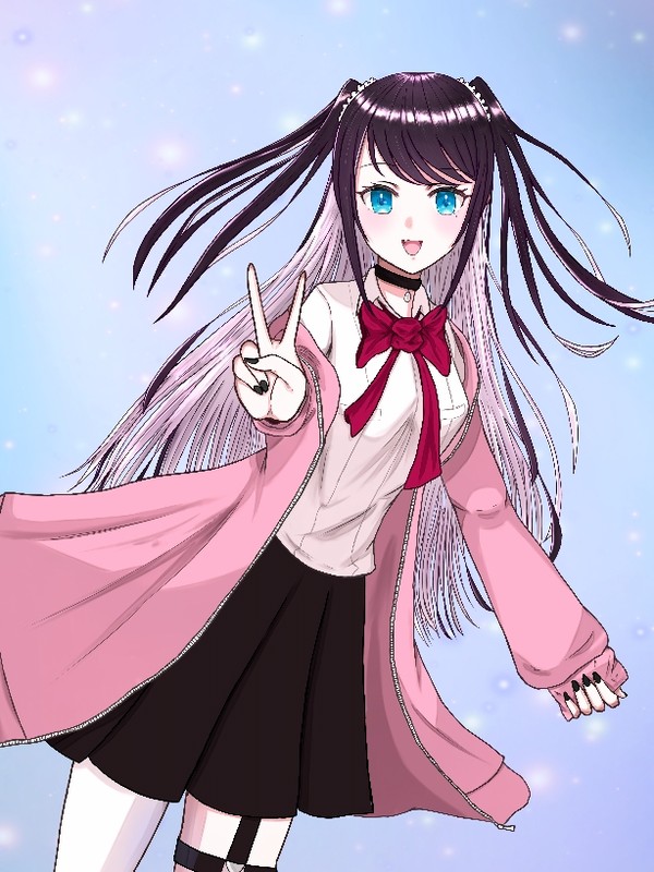 花芽なずな様を描きました！