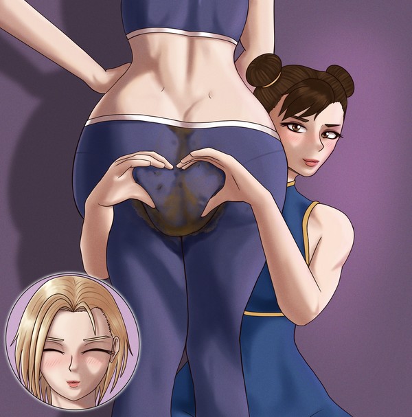 Cammy and Chun Li - Butt Love