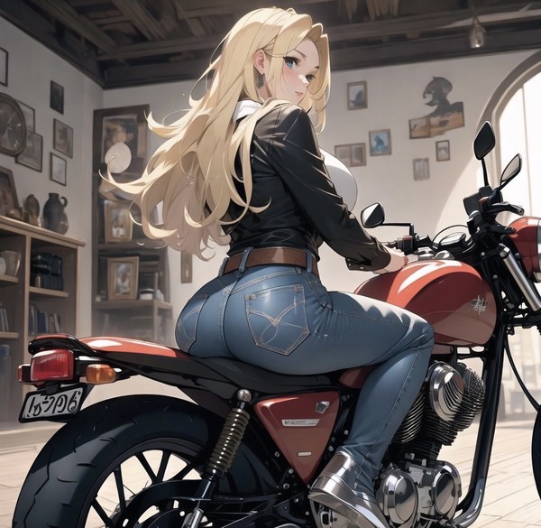 大、ライダースジャケット
