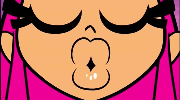 Starfire puckered up