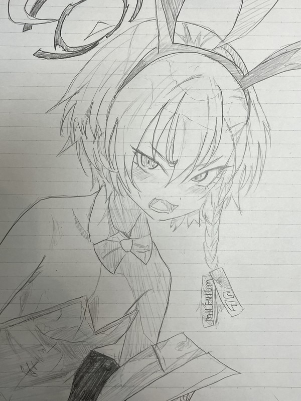 ネル(バニー)模写