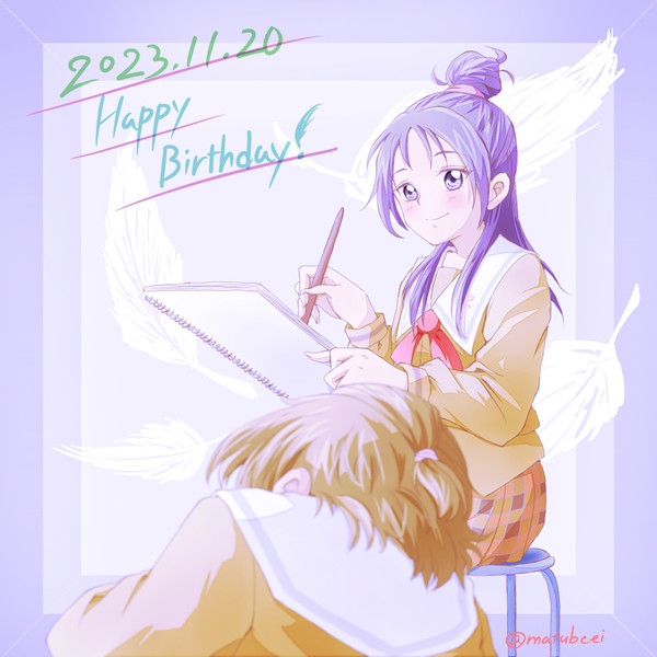 舞誕とS⭐︎S落書き