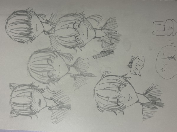 友達が推しているキャラを描きました。