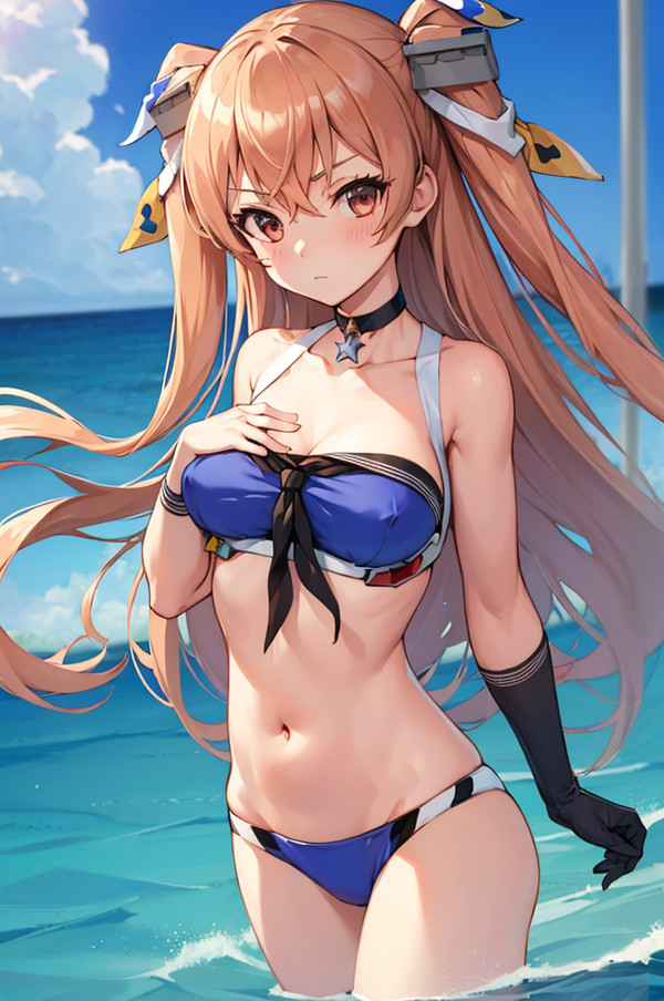 水着　ジョンストン