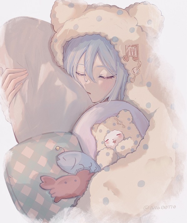 奏ちゃんとモップくんたち