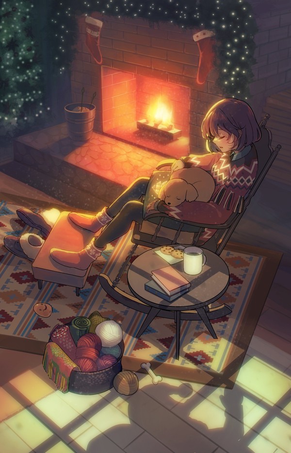 クリスマス・イヴの訪問者🎅