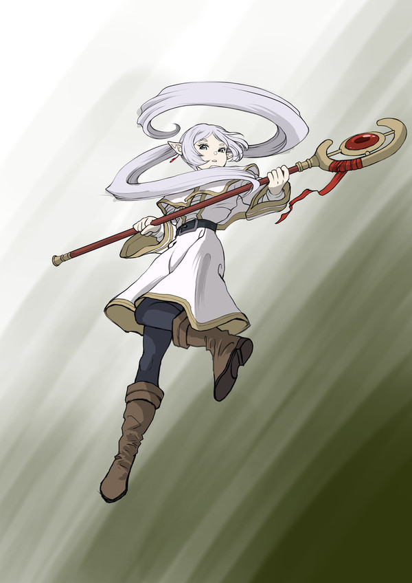 「葬送のフリーレン」描いてみた。