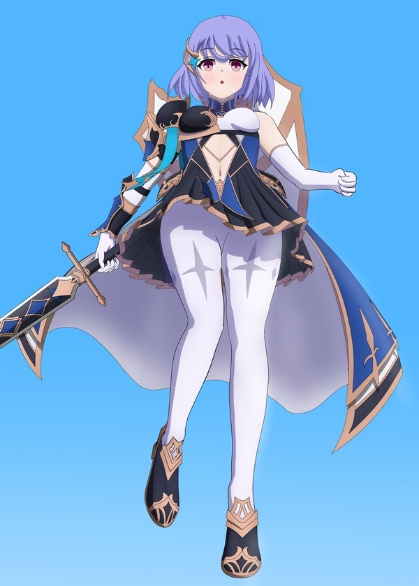 マトイの戦闘服が描きたかった