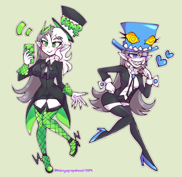 Female Belphegor and Female Inno