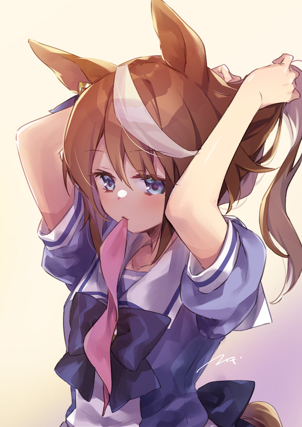 髪を結う
