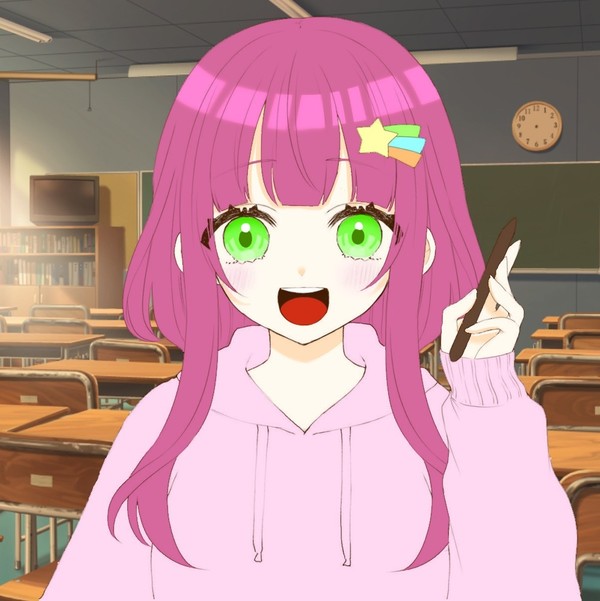 フリーイラスト塗ってみた!!