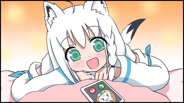 【ホロライブ】白上フブキ「なの。」
