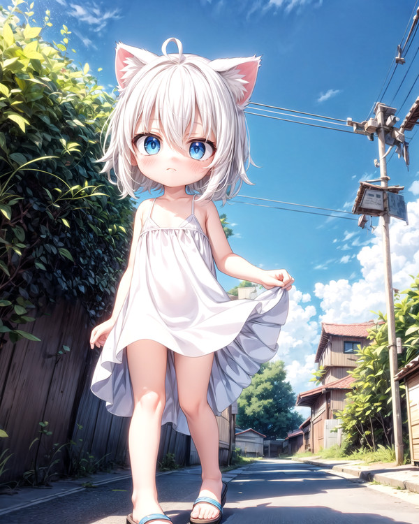 白ねこちゃん４