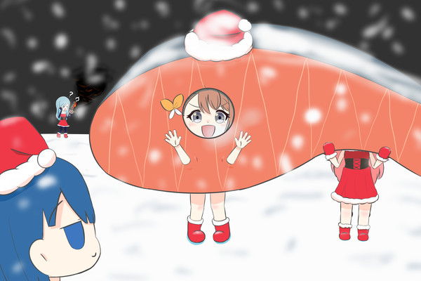 みなさ〜ん! サーモンが美味しい季節ですよ〜!!
