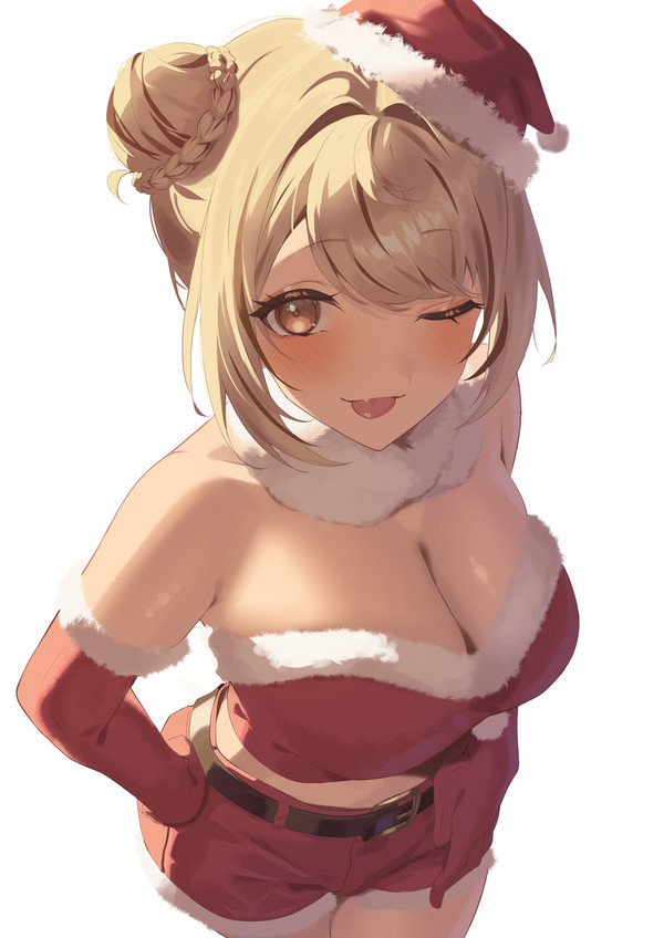 サンタコスきゅーちゃん