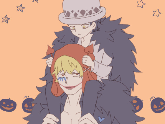 コラロがハロウィンを楽しんでるだけ