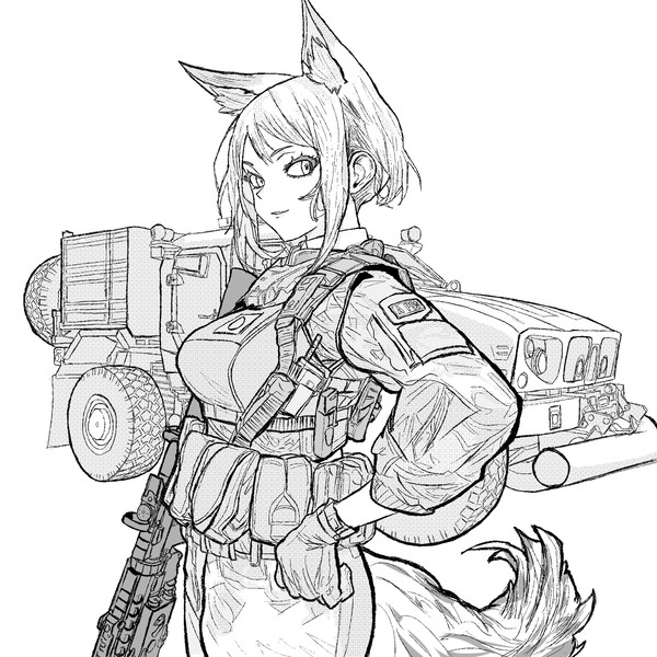 オペレーター猫娘
