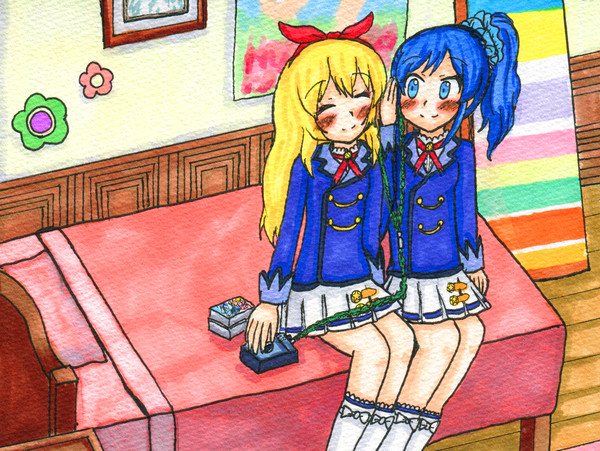 アイカツ!カセットテープ合同への寄稿イラスト