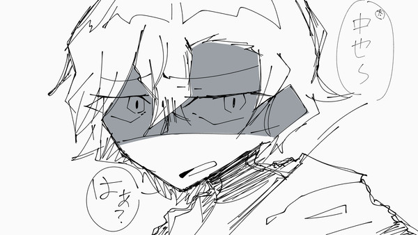 深夜テンションで描いた謎のマンガ
