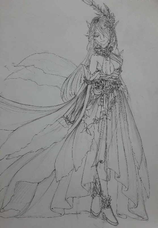精灵王女_____海萱设计稿
