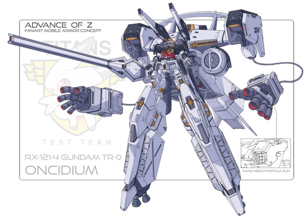 Gundam AoZ mobile armor concept