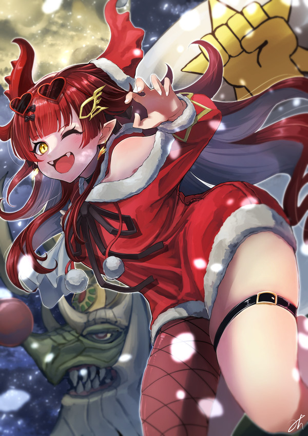 クリスマスメガちゃん