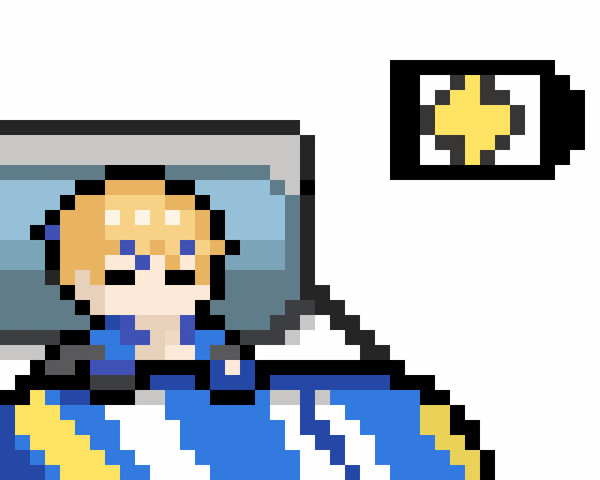 【パニグレ】すやすや乱数リー君【ドット絵】