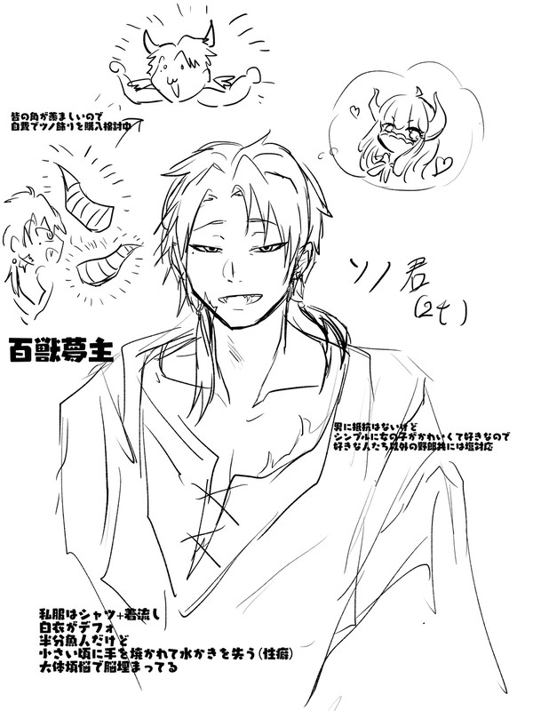 夢主ビジュ