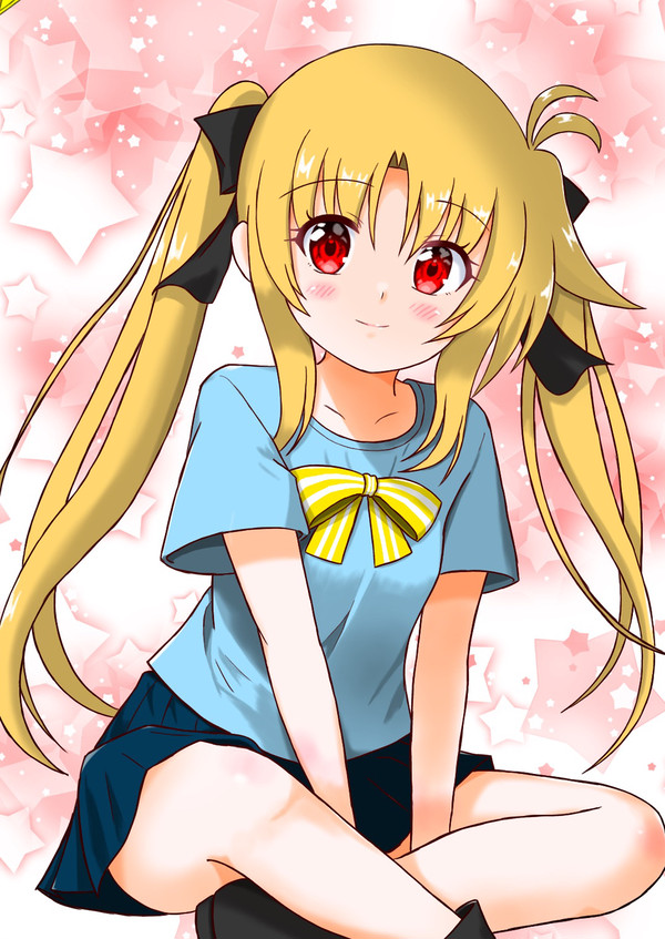 あぐらフェイトちゃ