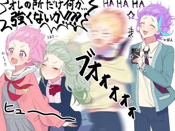 強風オールバック感謝✨