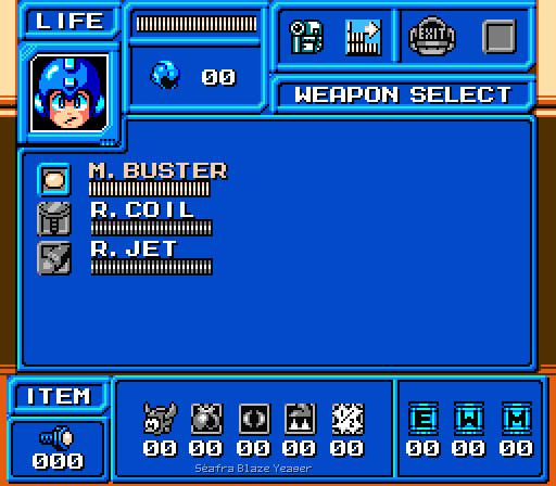 Menu Screen