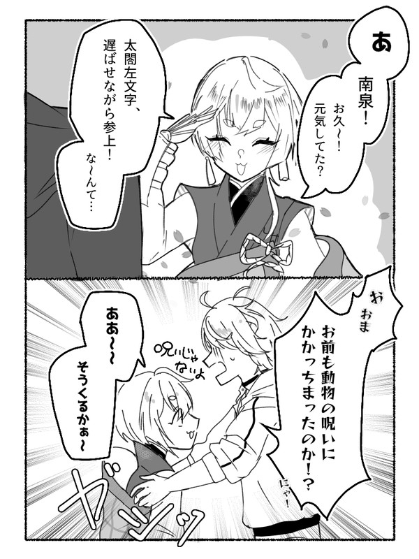 猫と猿