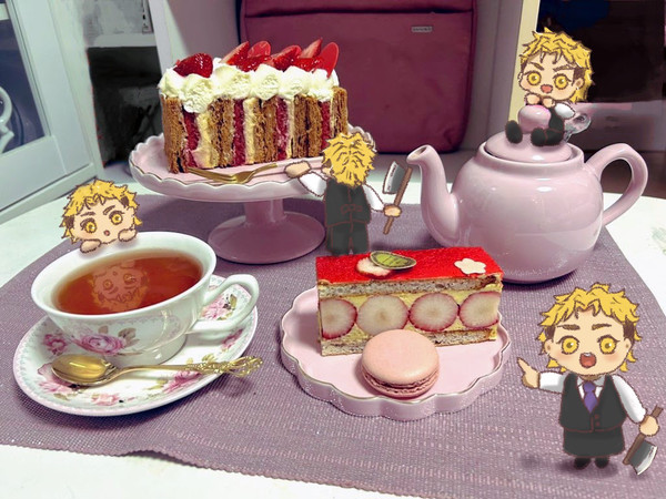 コラボカフェ妖精ミニ野島くん