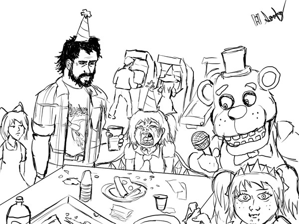 Flan at Freddy fazbears