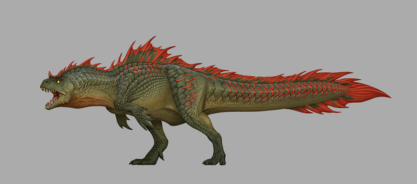 Theropod Leviathan Creature