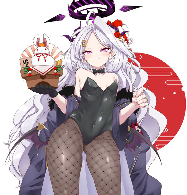 正月バニーヒナ